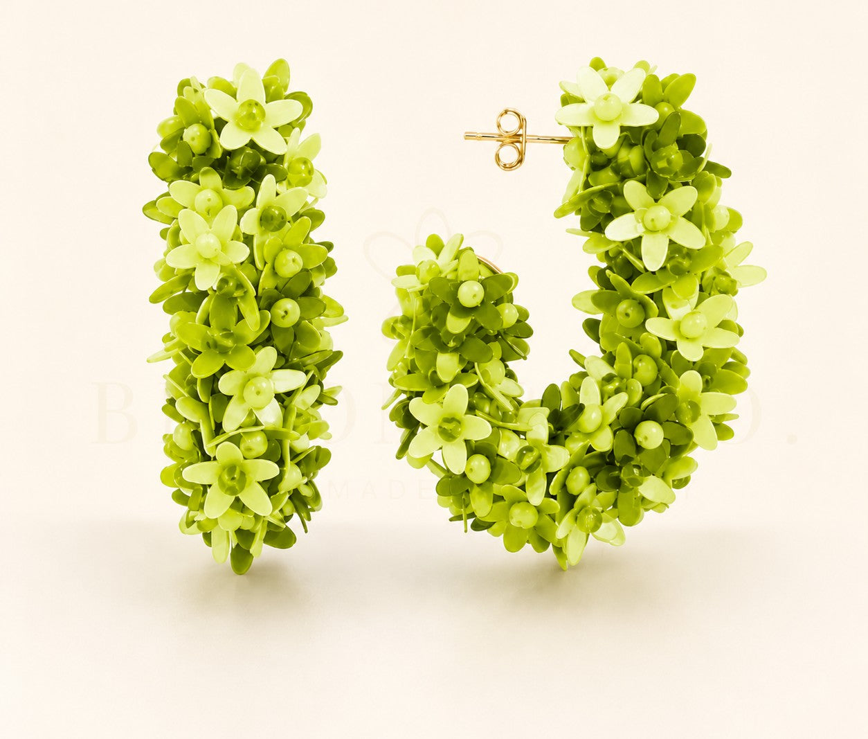 New Squein Flower 🌼 Earrings