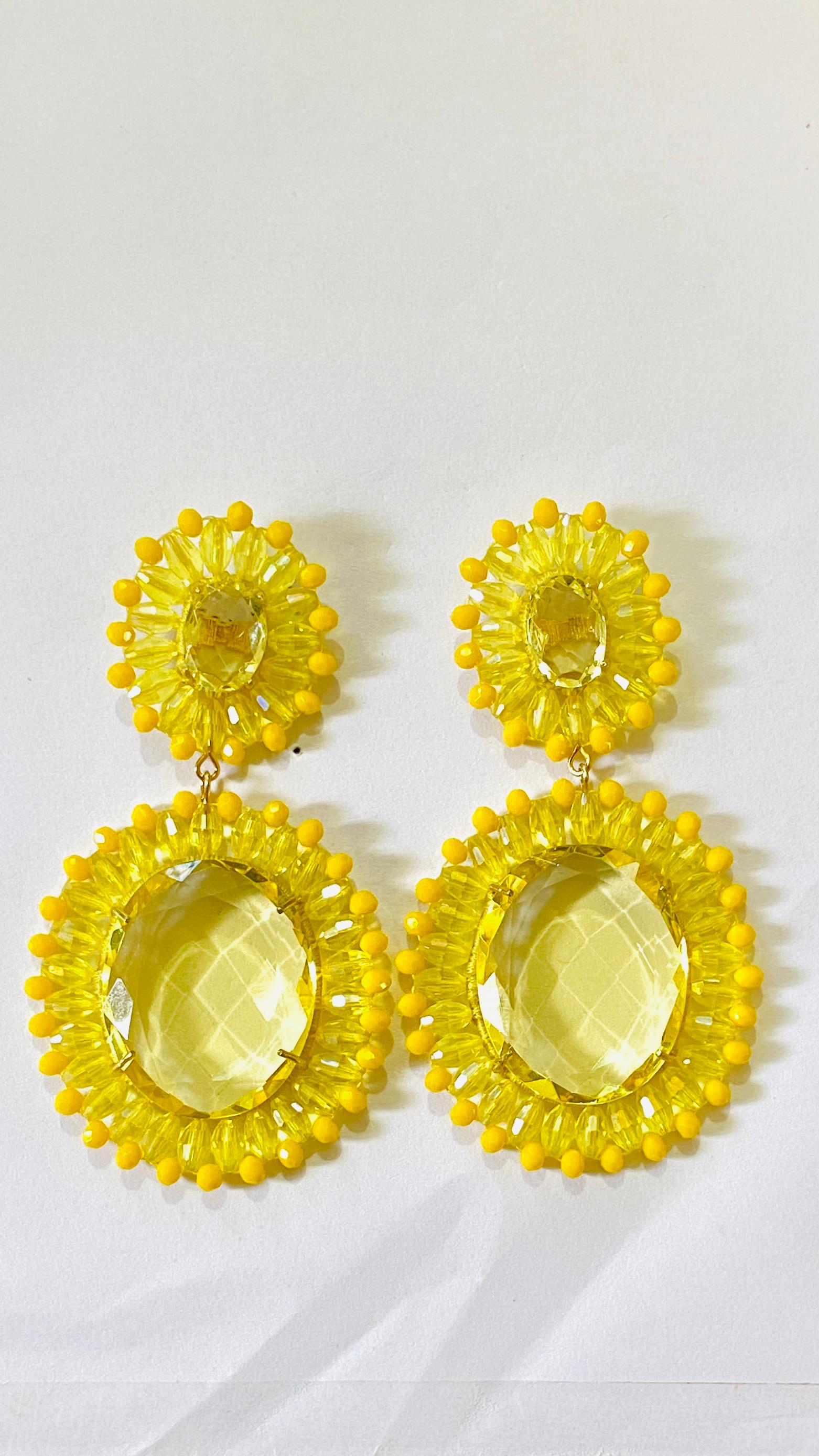 New Earring Oval Shape