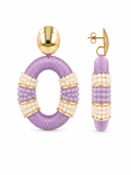 Lilic Earrings Yara Combi Oval L Premium