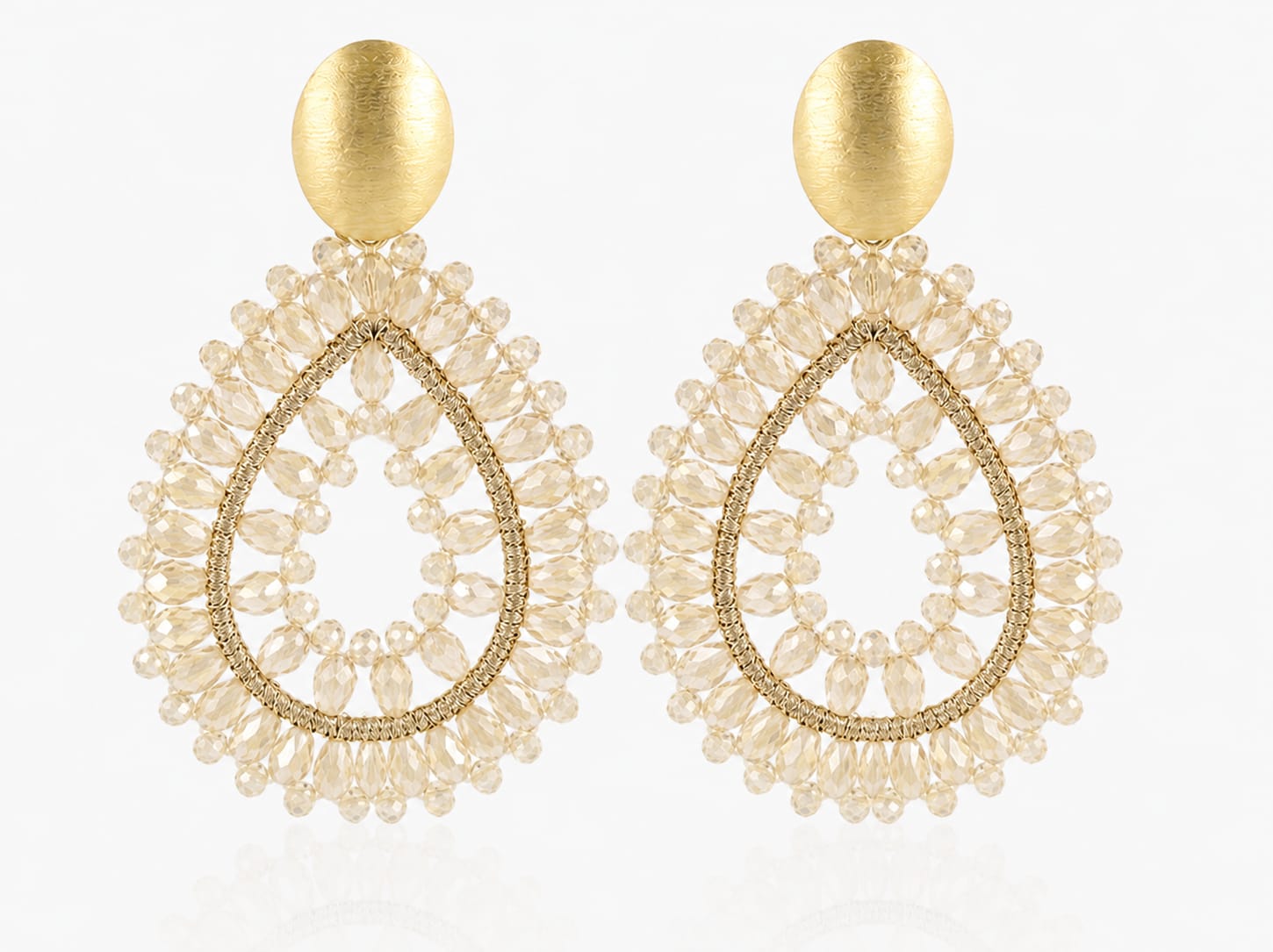 New Drop Shape Earrings