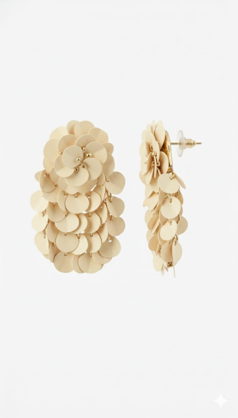 New Squein Flower 🌼 Earrings